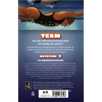 Team Natation - Les compétitions provinciales