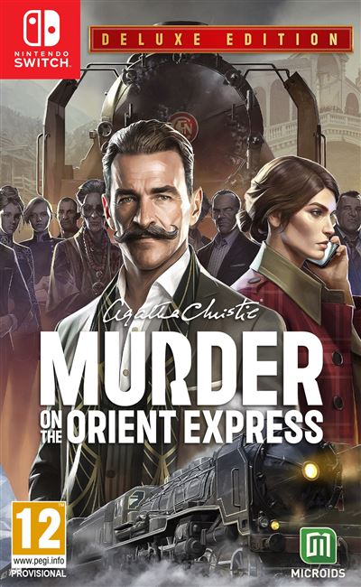 Pochette avant du jeu Agatha Christie: Le crime de l'Orient Express Deluxe Edition Nintendo Switch