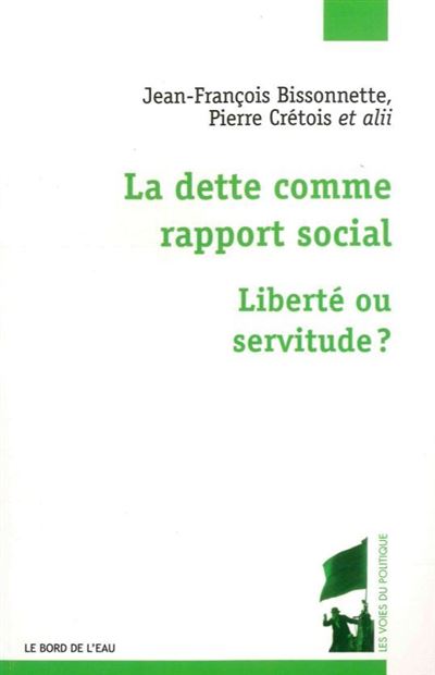 La dette comme rapport social