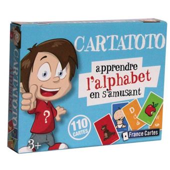 Ducal Cartatoto Alphabet – Lernspiel Ab 3 Jahren, Mit 110 Karten, Für Buchstaben & Wörter