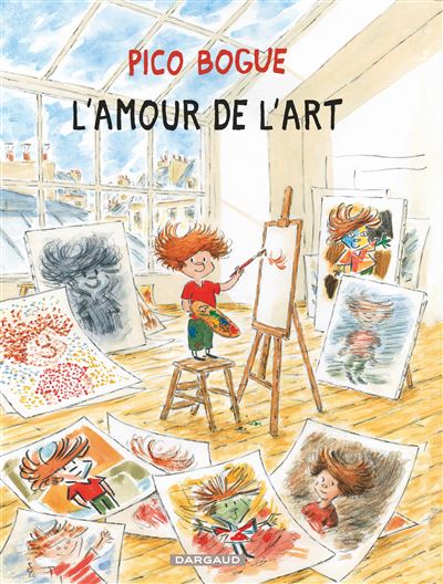 Pico Bogue - L'Amour de l'art - Alexis Dormal - cartonné
