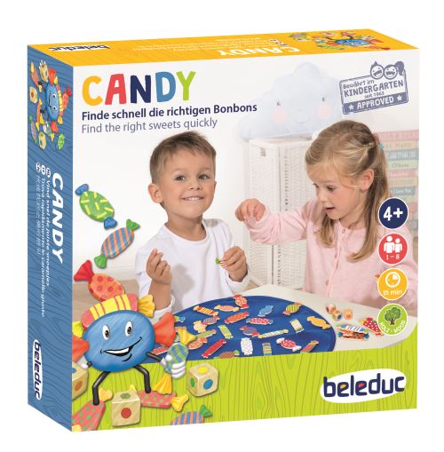 Non Communiqué Multicolore Beleduc Bonbons De Jeu Pour Enfants 28 Cm