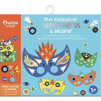 Ma pochette d'artiste - mes masque de super-héros