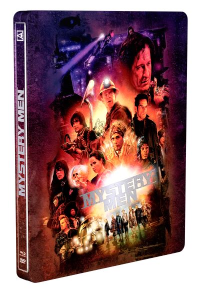 Mystery Men Steelbook Combo Blu-ray DVD