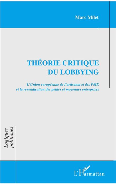 Théorie critique du lobbying