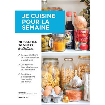 Je cuisine pour la semaine