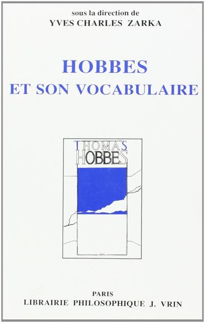 Hobbes et son vocabulaire