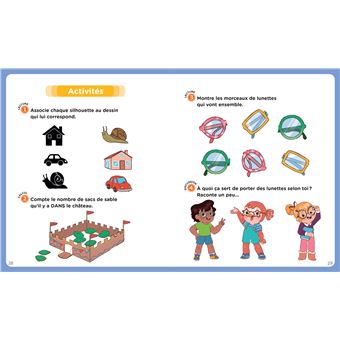 Histoires à lire ensemble Chouette et les lunettes PS-MS