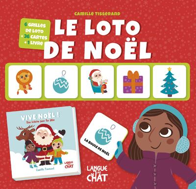 Le loto de Noël Mon coffret loto Coffret avec 36 cartes - Boîte ou accessoire - Camille 
