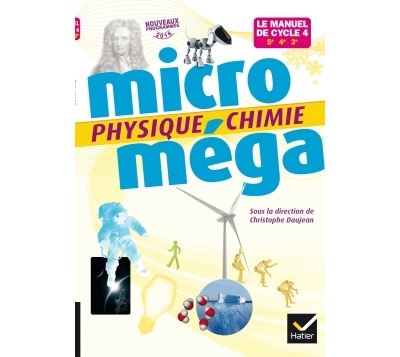 Microméga - Physique-Chimie Cycle 4 Éd. 2017 - Livre élève