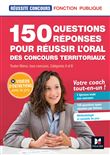 Réussite Concours - 150 questions/réponses pour l'oral - concours territoriaux- Préparation complète