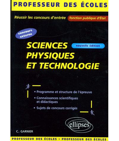 Sciences physiques et technologie - broché - Cécile Garnier - Achat ...