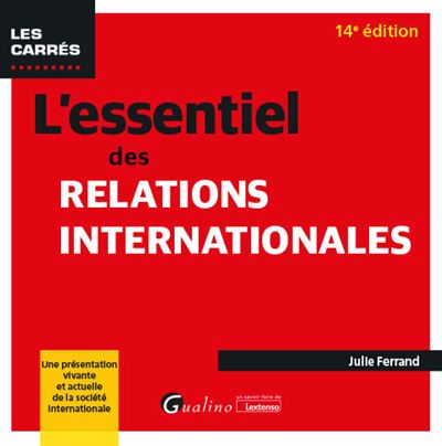 L'essentiel des relations internationales - Antoine Gazano - Poche