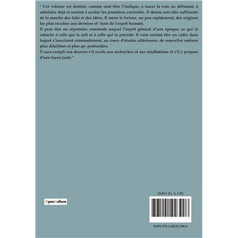 Initiation philosophique