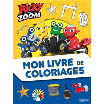 Ricky Zoom - Mon livre de coloriages