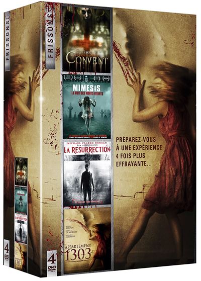Coffret Frissons 4 films DVD