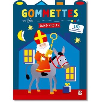 Gommettes en folie Saint-Nicolas