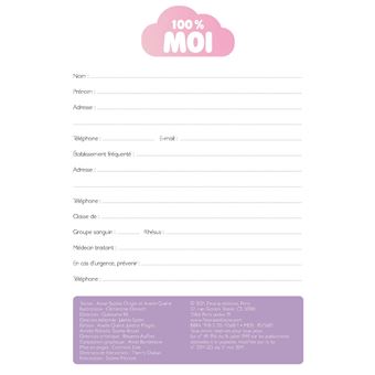 Mon agenda licornes 2021-2022