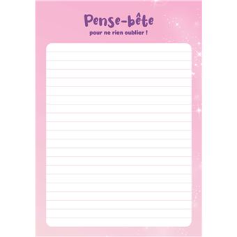 Mon agenda licornes 2021-2022
