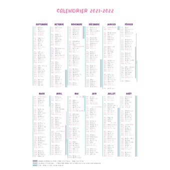 Mon agenda licornes 2021-2022