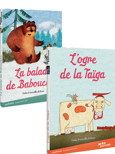 Pack Contes russes 4-5 ans DVD