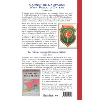 Carnet de campagne d'un poilu d'Orient