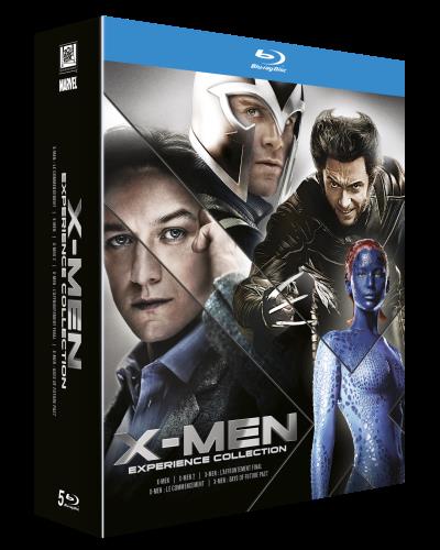 Coffret X-Men L'intégrale 5 films blu-ray
