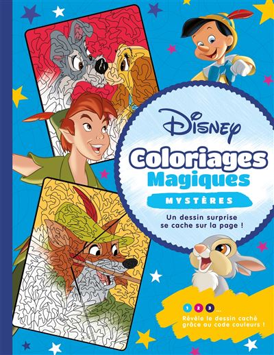 DISNEY - Coloriages mystères Disney - Messages mystères - Collectif -  broché, Livre tous les livres à la Fnac