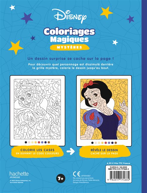 Disney Princesses - DISNEY PRINCESSES - Coloriages Magiques - Messages  mystères - Collectif - broché, Livre tous les livres à la Fnac