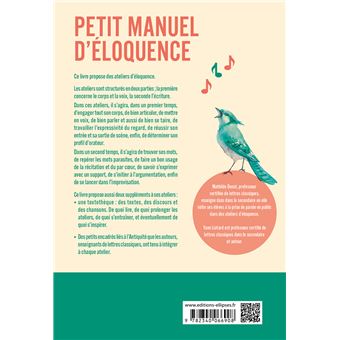 Petit manuel d'éloquence