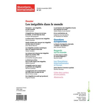 Les inégalités dans le monde