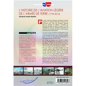 L'Histoire de l'Aviation Légère de l'Armée de Terre (1794-2014)