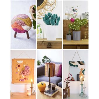 Punch needle créative en volume - Un livre pour tout savoir, pratique et accessible à tous