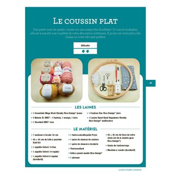 Punch needle créative en volume - Un livre pour tout savoir, pratique et accessible à tous