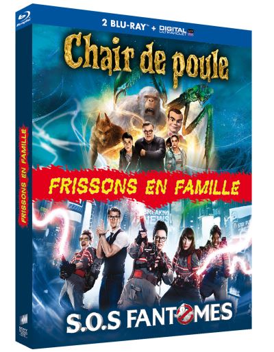 Frissons en famille/coffret/chair de poule/sos fantomes