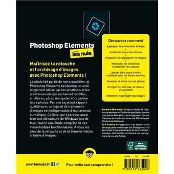 Photoshop Elements 2021 pour les Nuls