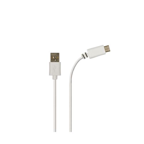Azuri Sync&Charge USB/USB-C Wit