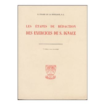 Les étapes de rédaction des exercices de saint Ignace