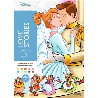 Disney - Coloriages mystères Disney - Love Stories - Alexandre Karam -  broché - Achat Livre