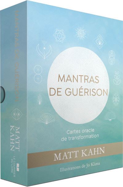 Mantras de guérison - Cartes oracle de transformation - Matt Kahn - Boîte ou accessoire