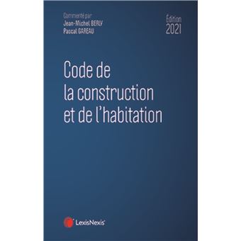 Code de la construction et de l'habitation 2021