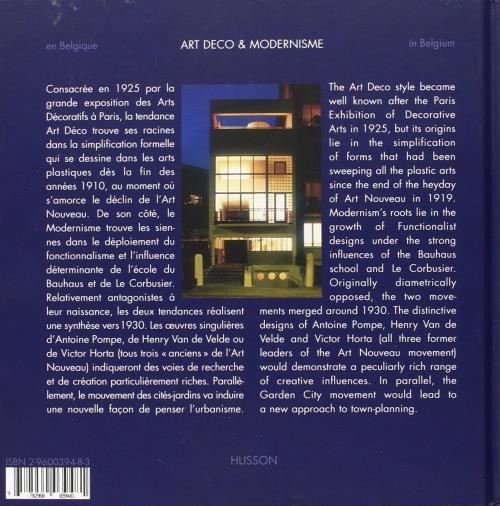ART DÉCO ET MODERNISME EN BELGIQUE Art déco et modernisme en Belgique - relié - C. Bastin, J. Evrard