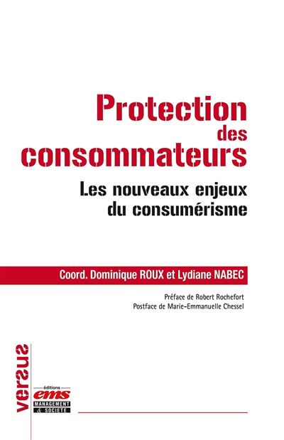 Protection des consommateurs - Dominique Roux - broché