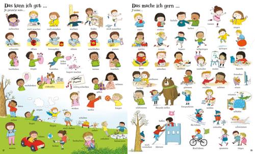 Livre Pour Enfants En Allemand Rare Druck & Verlag - édition 1900 Avec Erreur De Pages - Collection Vintage