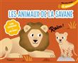 Mon livre sonore des animaux de la savane à caresser