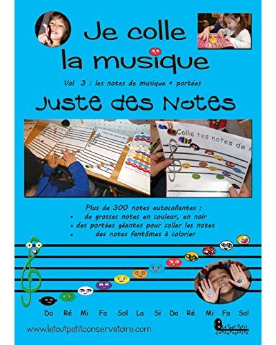 Les notes de musique et les portées