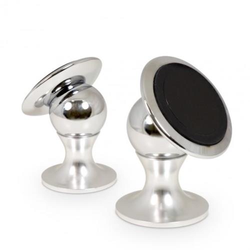 MOXIE CAR HOLDER SILVER 360 MAGNETIC