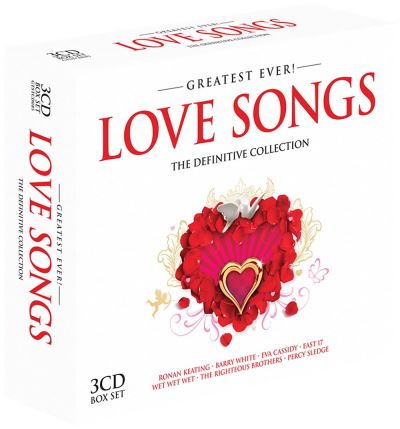 Greatest ever ! Love songs : The definitive collection - 3 CD