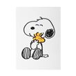 Cahier Premium A5 Snoopy couverture en peluche
