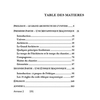 Le Grand Architecte de L'Univers